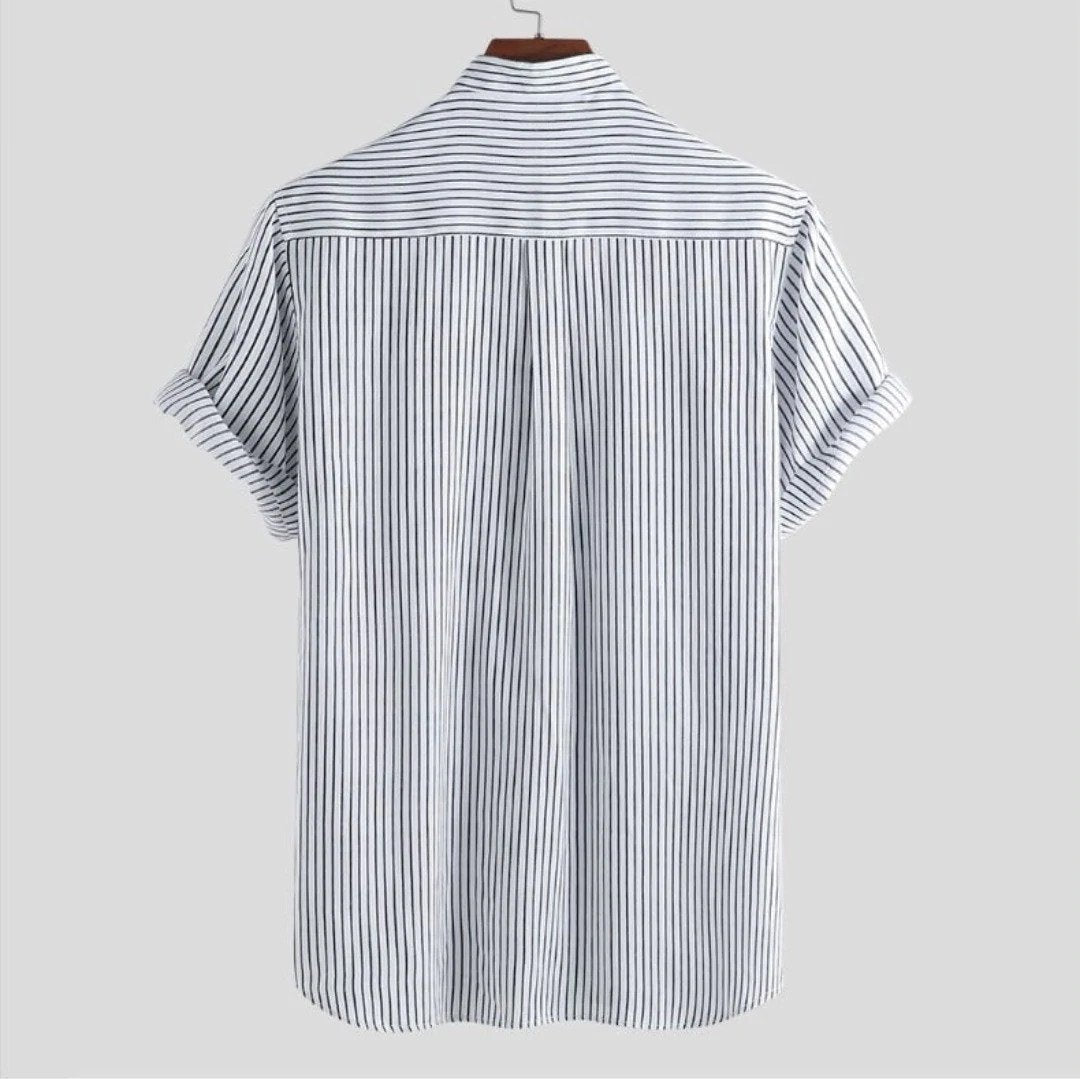 Chemise d'Été Élégante en Lin - Maison Claire et Sylvie