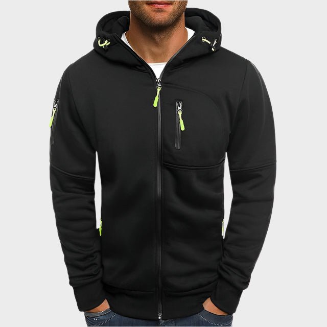 Pull à Capuche Chic en Coton Premium - Vincenzo