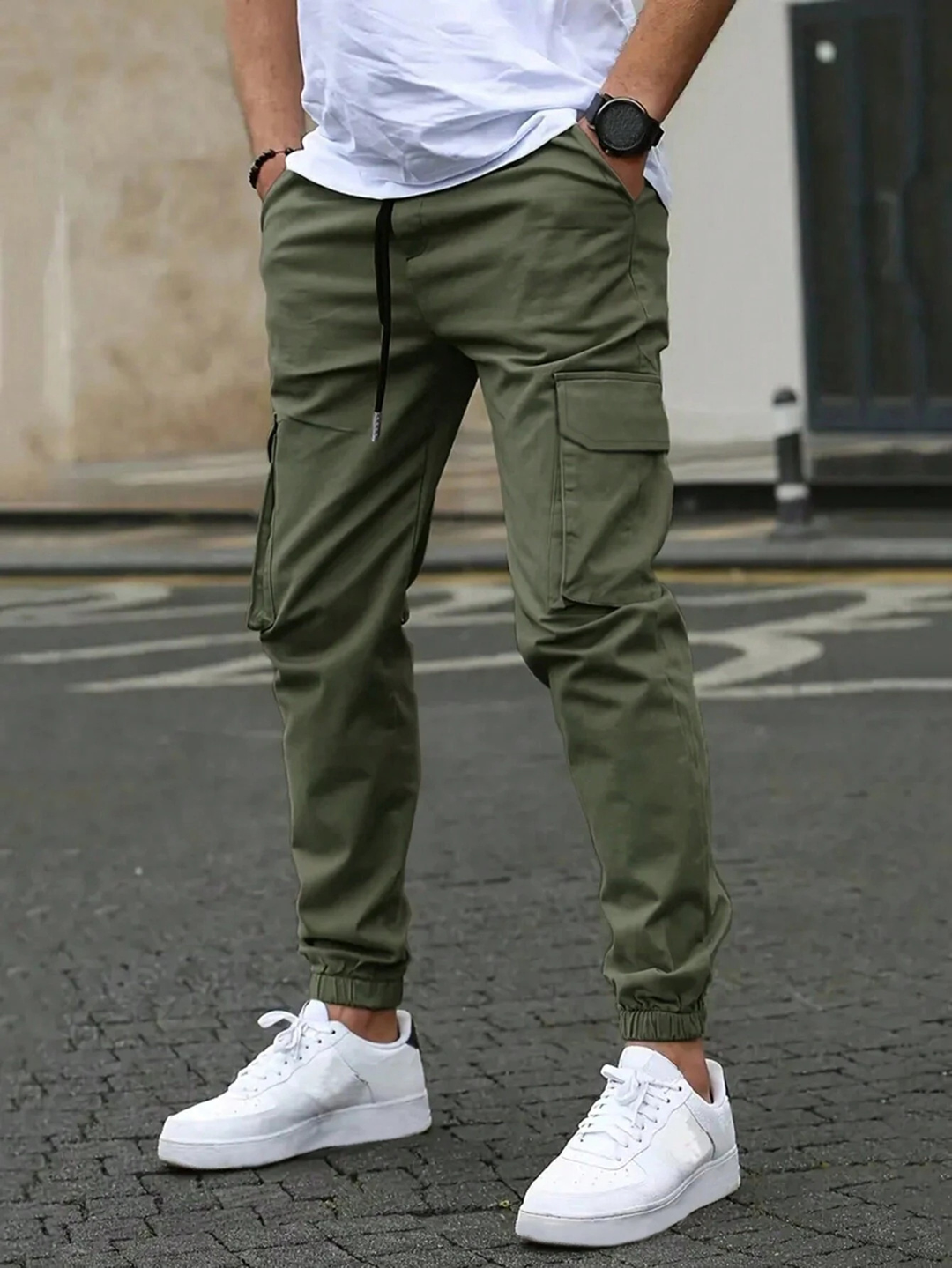 DAVIDE | PANTALONS CARGO JOGGER POUR HOMME