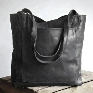 DELACROIX | Cabas en cuir authentique Signature