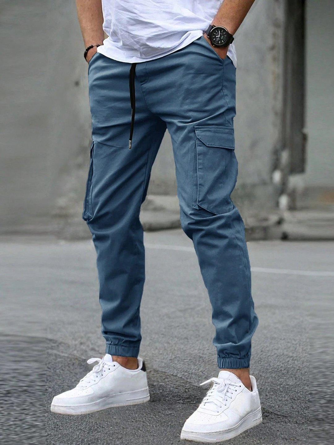 DAVIDE | PANTALONS CARGO JOGGER POUR HOMME