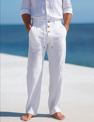 LAURENT MONACO | PANTALONS EN COTON POUR HOMMES