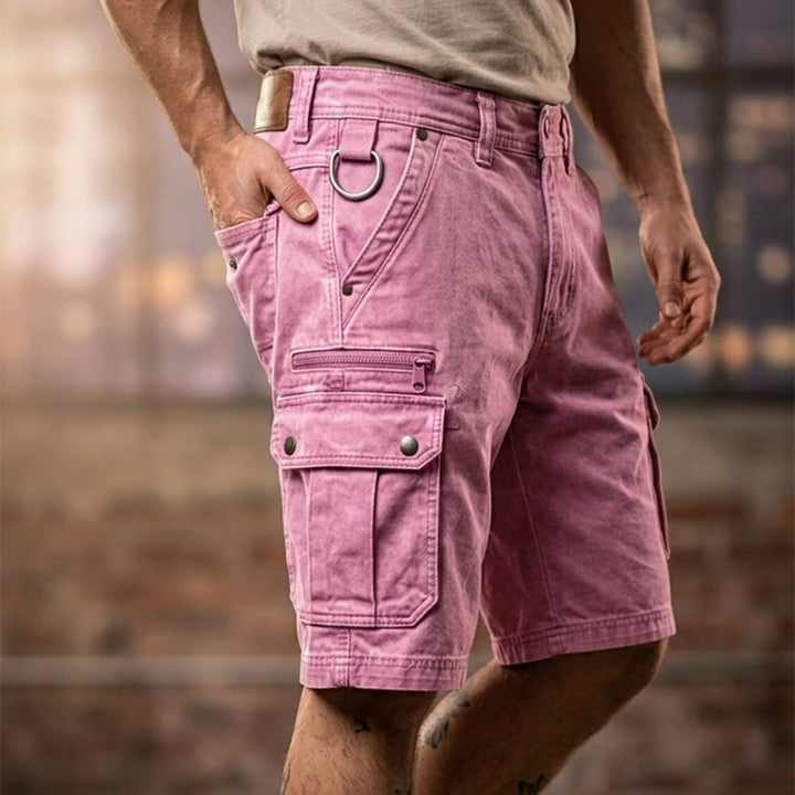 LAURENT MONACO | SHORT CARGO EN JEAN POUR HOMMES