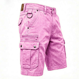 LAURENT MONACO | SHORT CARGO EN JEAN POUR HOMMES