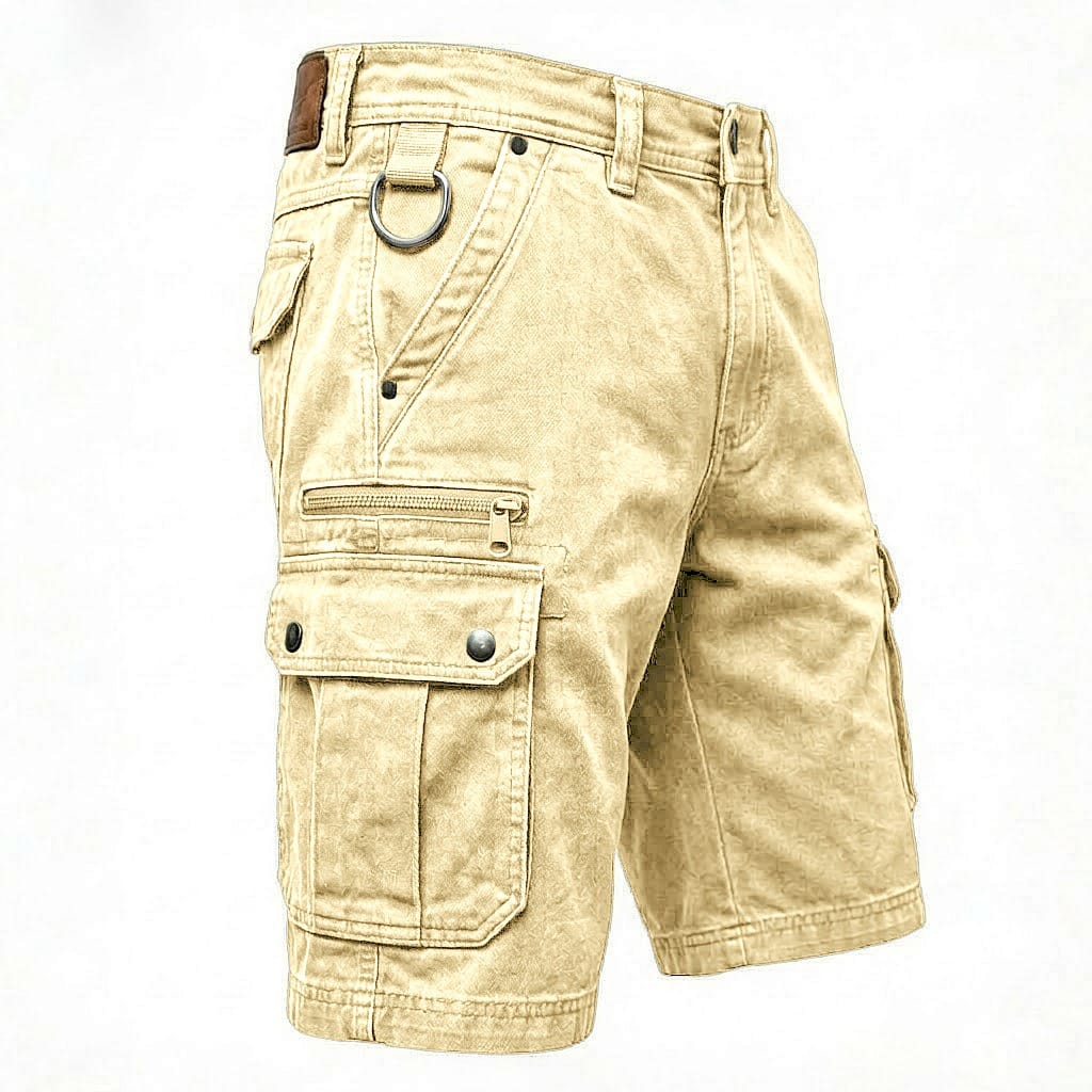 LAURENT MONACO | SHORT CARGO EN JEAN POUR HOMMES