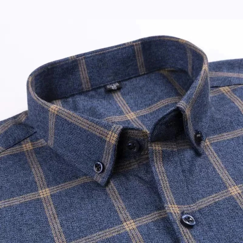Chemise Classique en Tartan - Élégance Intemporelle