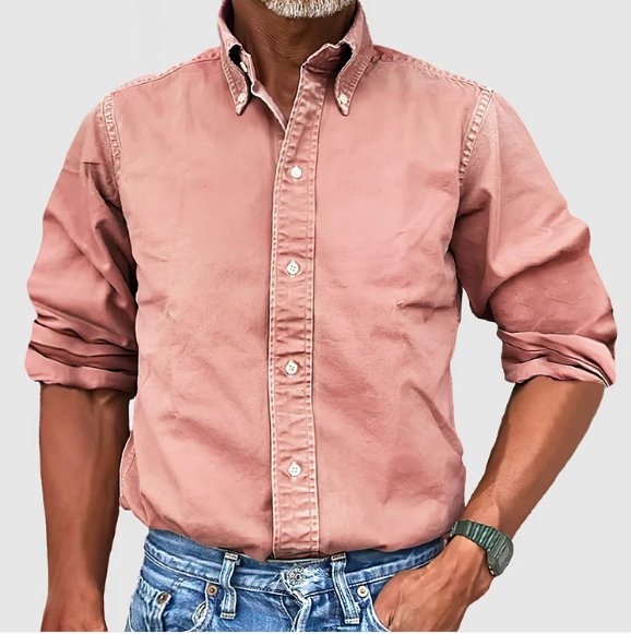 Chemise Classique en Tissu Luxe - Élégance Confortable par Lancastel
