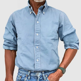 Chemise Classique en Tissu Luxe - Élégance Confortable par Lancastel