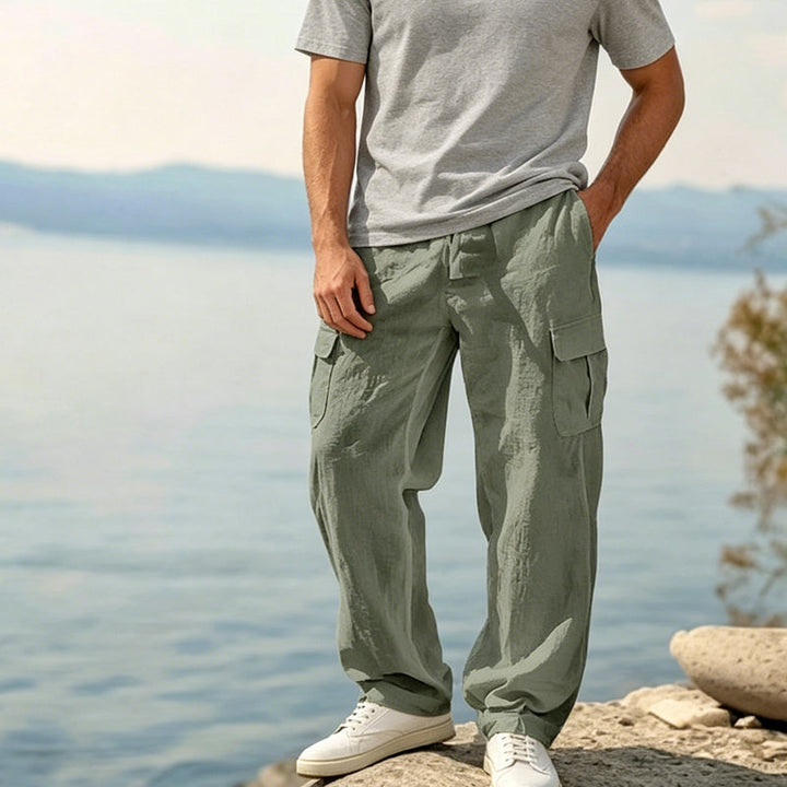 LAURENT MONACO | PANTALONS CARGO CLASSIQUES POUR HOMMES