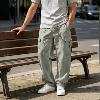 LAURENT MONACO | PANTALONS CARGO CLASSIQUES POUR HOMMES