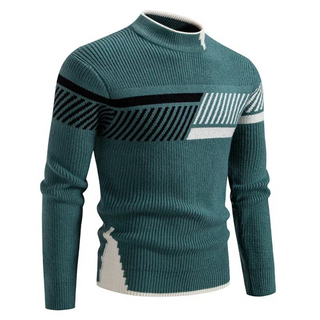 Pull Élégant en Maille Géométrique - Maison Claire et Sylvie