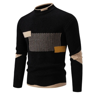 Pull Élégant en Maille Géométrique - Maison Claire et Sylvie