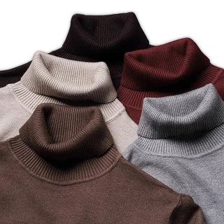 Pull Roulé Élégant en Cachemire - Maison Claire et Sylvie