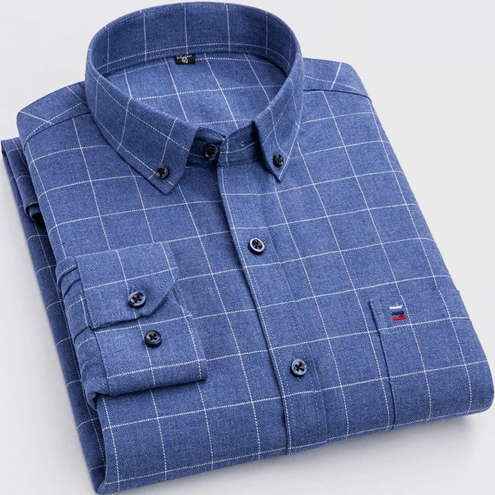 Chemise Classique en Tartan - Élégance Intemporelle