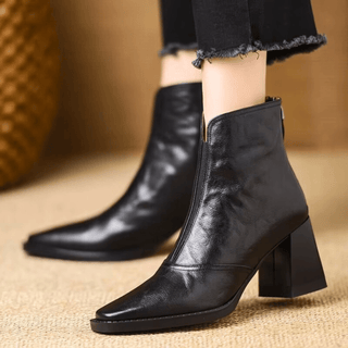 DELACROIX | Bottines Élégantes à Talon Moyen